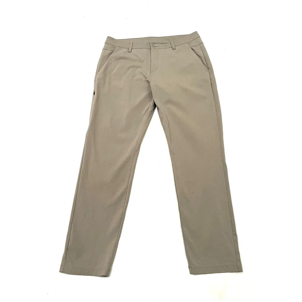BYLT Everyday Pant 2.0  Size 36x30 Khaki Stretch Work Golf Wrinkle Free UPF 50+